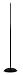 Nomad NMS-6603 33 to 60 Inches High Round Base Microphone Stand