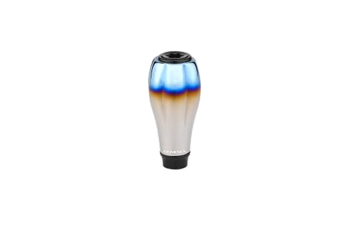 ゴメクサス T17 リールハンドルノブ チタン製 ダイワ (Daiwa) タイプ S シマノ (Shimano) タイプ A ツインパワー レガリス ヴァンキッシュ ハンドル 交換用 17mm ノブ スピニングリールとベイトリール対応 超軽量 6.8g 巻