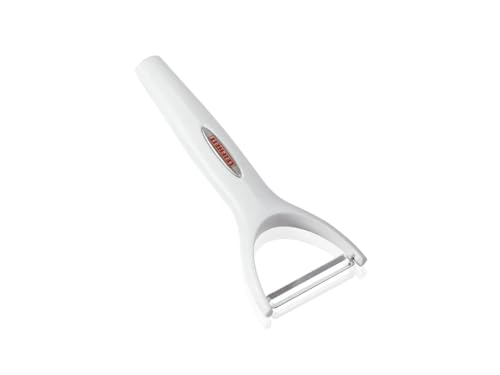 Leifheit Y-Sparschäler ComfortLine-Serie, Schäler mit ergonomischen Griff für angenehme Handhabung, Spargelschäler, Kartoffelschäler, Gemüseschäler, einfache Reinigung, weiß Leifheit Y-Sparschäler ComfortLine-Serie, Schäler mit ergonomischen Griff für angenehme Handhabung, Spargelschäler, Kartoffelschäler, Gemüseschäler, einfache Reinigung, weiß