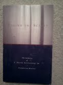 Behind the Scenes The memoirs of J. Frank Alexander, Jr. A Presbyterian Minister B0011TNKGU Book Cover