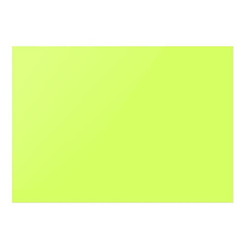 Filtro de luz de gel verde fluorescente uxcell hojas de PVC para corregir color 4 piezas