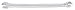 Produktbild BGS 30553 | Maul-Ringschlüssel | SW 4,5 mm | Gabelringschlüssel