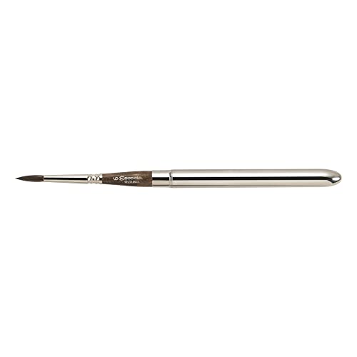 Escoda Ultimo Series 1526 Artist Watercolor and Acrylic Paint Brush, Synthetic Squirrel, Travel Round, Size 6