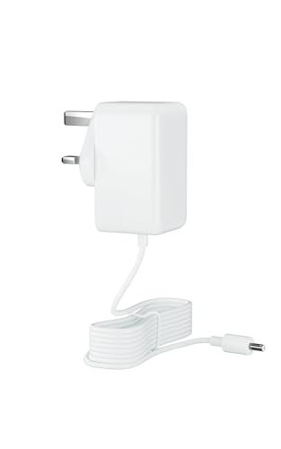 Image of Amazon Echo Power Adapter 22W (Replacement): Echo Dot Max (2025 releases) | Glacier White