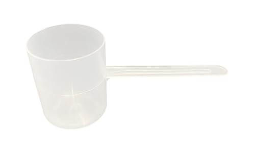 Image of 82 mL (82 CC | 2.77 Oz.) Long Handle Plastic Measuring Scoop for Coffee, Protein Powder, Pet Food, Spices, Grains, Dry Goods - Food-Grade BPA-Free (Pack of 1)