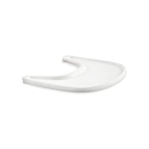 Image of Stokke Tray, White - Designed Exclusively for Tripp Trapp Chair + Tripp Trapp Baby Set - Convenient to Use and Clean - Made with BPA-Free Plastic - Suitable for Toddlers 6-36 Months