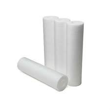 CFS 4 Pack Standard Duty Sediment Water Filter Cartridges Compatible with P5A, HF-150, HF-160, HF-360 Models Remove Bad Taste & Odor Whole House Replacement Filter Cartridge 5 Micron