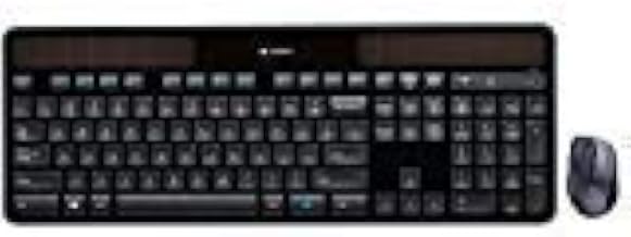 Logitech MK540 Advanced Wireless Keyboard Full Size for Windows Keyboard and Mouse, Long Battery Life, Caps Lock Indicator Light, Hot Keys