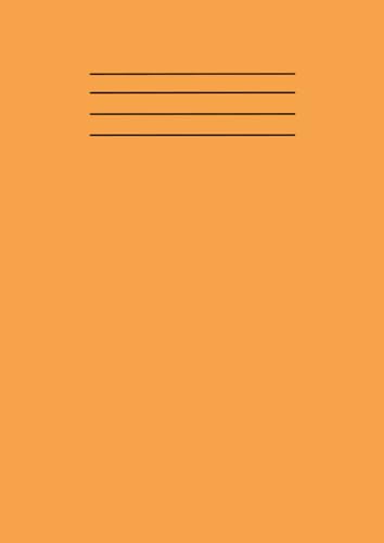 Light Orange A4 School Exercise Book Lined Paper Workbook Supplies 101 Pages with Margin Line: For Students, Kids, College, Office, Classroom Use and Home Use Learning Resources image 2