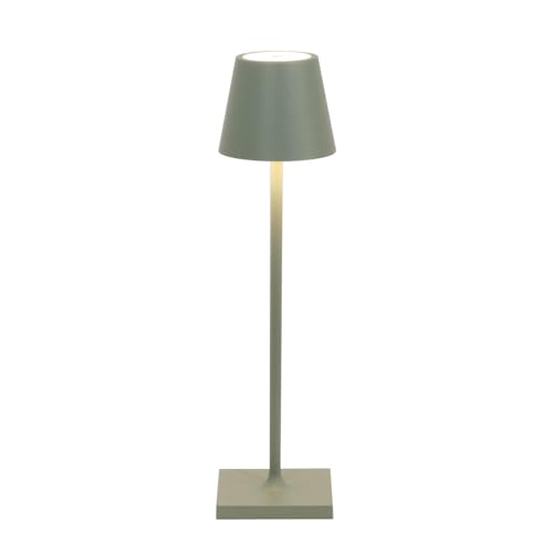 Zafferano Poldina Micro Rechargeable Cordless Lamp Sage Green