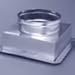 C-Box HVAC Plenum Ceiling Box 10 x 10 x 10 Round-Connects to Vent Register Diffuser