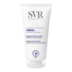 XERIAL Cracked Foot Cream for Split Heels and Damaged, Sore, Hard-Working Skin, Protecting 24hr Moisturiser, Repairs Fissures in 3 Days, 50ml