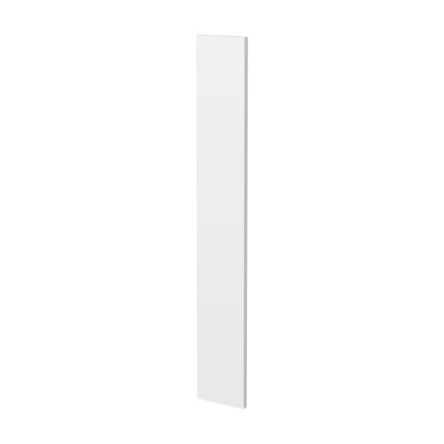 CozyHommie Solid Wood Cabinet Filler Strip, 6 Inches Wide x 3/4 in High x 42 in Length (Origami White)