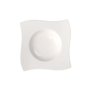 Villeroy & Boch NewWave Soup Plate, Premium Porcelain, White