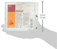 Melolin 10cm x 10cm Sterile Non Adherent Dressings Pack of 20, 10X10 cm (Pack of 20) - Image 3