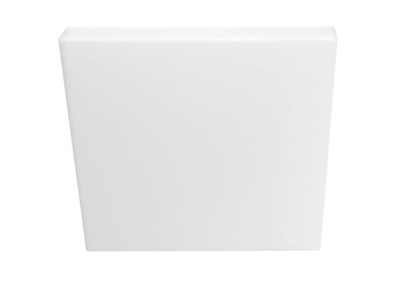 Plafonnier carré 18W blanc 4000K plafonnier étanche IP44
