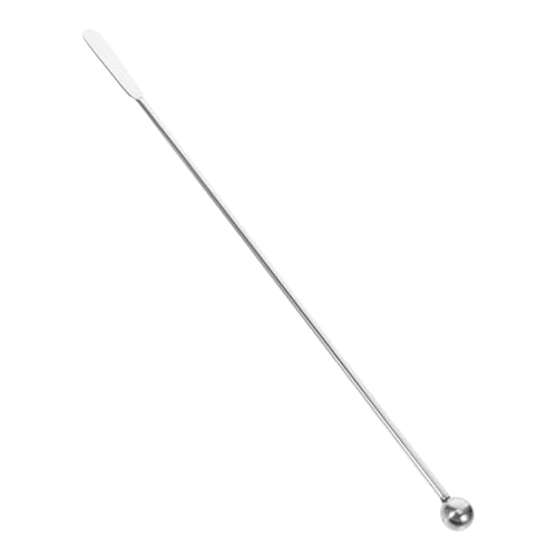 Unomor Reusable Stainless Steel Mixing Stick Elegant Drink Stirrer for Cocktails Coffee and Tea for Parties and Bars Long Stirring Rod