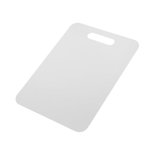 Balacoo Tabla de Cortar Inoxidable Antideslizante y Resistente al para Cocina Multifuncional Doble Cara para Cortar Carnes