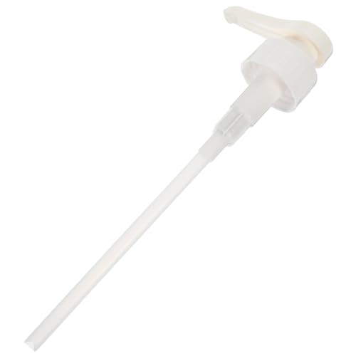 Generic Sugar Bottle Pump Head Coffee Pump Dispenser Pump Gallon Jug Pump Dispenser Sugar Pump Coffee Syrup Pump Dispenser Drink Flavoring Syrups Pump Pressure Head Fructose Plastic White