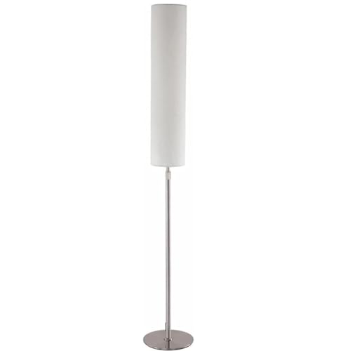 Lampe sur pied moderne en acier inoxydable réglable pour salon