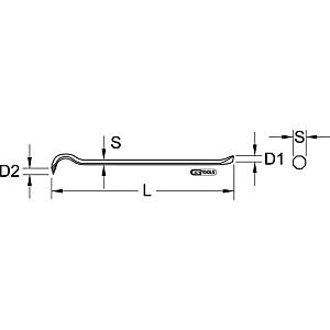 Ks Tools 156.0590 Levachiodi, 500 Mm - 4