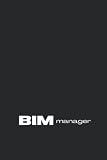 BIM Manager - Building Information Modeling: Notebook squared black 6x9 120 pages