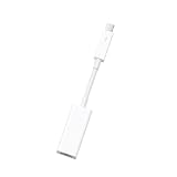 Adaptateur Thunderbolt vers FireWire 800 Compatible Thunderbolt 2, FireWire 1394B, Compatible avec Mac Et Ordinateurs Équipés d'un Port Thunderbolt.