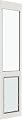 Liberty Pet Door for Sliding Glass Door | Vinyl Frame with Closing Cover | for Home & Rentals | Clear Glass | White, XL Flap, 74" - 75.5" Slider Height