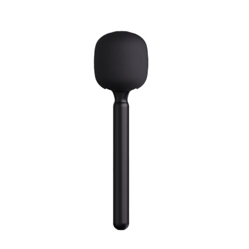 Image of Magnetic Mic Holder Handheld Stand for DJI Mic 2, Hollyland LARK M2 M1 MAX C1 Wireless Microphone, Interview Go Stick and Foam Cover Pop Filter