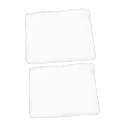 Cabilock 2pcs Artificial Snow Blanket Thick White Faux Snow Carpet for Home Decoration Realistic Decor for Christmas Village Displays Indoor Holiday Scenes Crafts