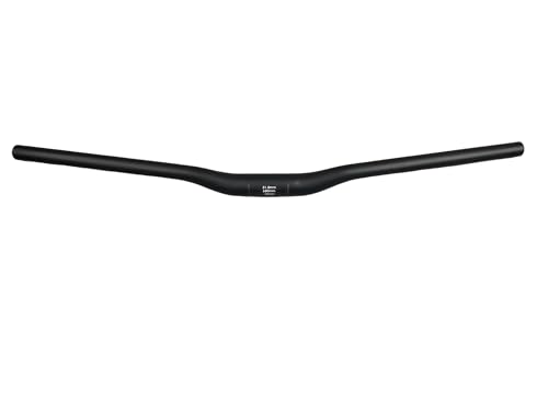 Roadkey Manillar elevador de bicicleta de fibra de carbono de 31,8 mm para montaña y carretera (negro mate 3K, 720 mm)