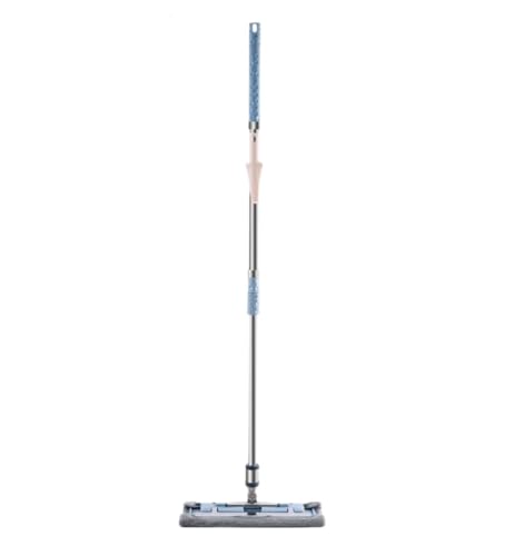 Mopa Mop Mopas Fregona Fregona para Limpieza De Suelos De Baldosas Laminadas De Madera Dura con Mango Telescópico De Acero Inoxidable Trapeador de Limpieza