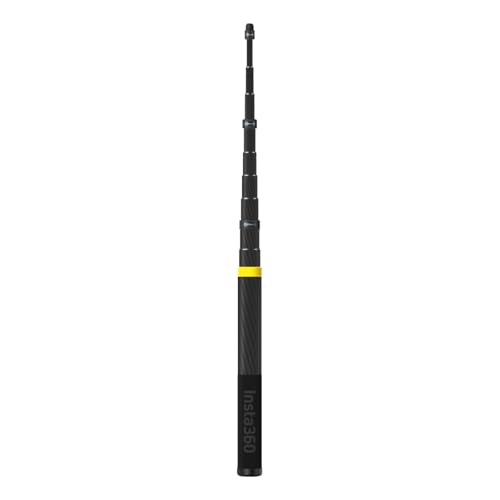 Insta360 3m Extended Edition Selfie Stick for ONE X2, ONE R, Action Camera, Black, Yellow