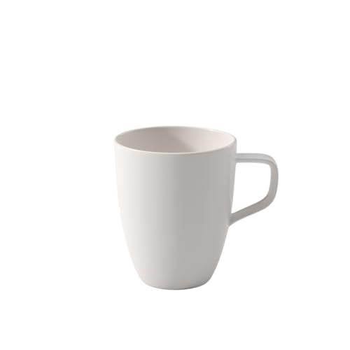 Villeroy & Boch - Artesano Original Becher, schlichte Tasse in klassischem weiß aus Premium Porzellan, spülmaschinenfest, 380 ml