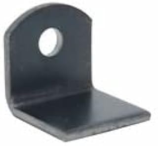 JM Steel Ornamental 1-1/2 x 1-1/2 x 3/16 Weld on Brackets, L-Shaped Brackets, 3/8 Hole, (10)