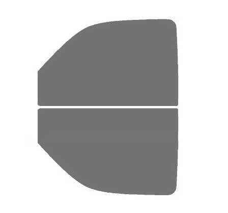 The Tint Effect Precut Window Tint Kit Compatible with Chevrolet Silverado 1500 Extended Cab Truck (1999-2006) &amp; (2007 Classic) (Front Door Window precuts in 45%) Automotive Film