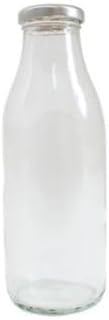 Lakeland Retro Glass Milk Bottle & Lid, 500ml