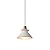 OROILUPU 9.4'' Concrete Pendant Lights Kitchen Island Hanging Lights Unique Pinecone Lampshade Industrial Chandelier Nordic Cement Pendant Light for Dining Room,Bedside,Kitchen,Hallway,1Pcs,White