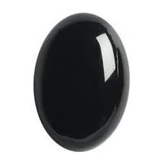 Pierre Sulemani Hakik noire 5.25 Ratti agate originale certifiée homme femme