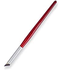 Sminakh® Nail Art Brush Pen Ombre Nail Gradient Liner Brush Nail Painting Brush With Red Wooden Handle Nail Drawing Brush Uv Gel Design Builder Painting Pen (pack of 1)