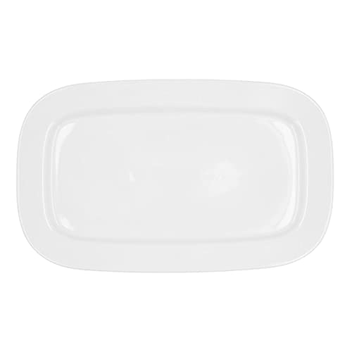 Bidasoa Glacial Fuente Rectangular Porcelana 36 X 21cm Porcelana Apto Microondas Apto Frigorífico Apilable