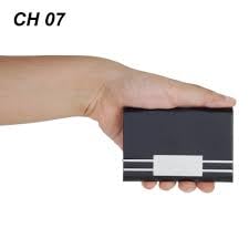 SHAYONA Customized Double Line Card Holder | Personalized Metal Card Case for Men & Women | Slim Business/Credit/ID Card Organizer 1