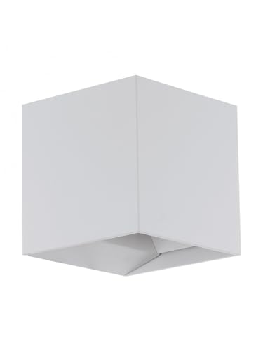 Applique extérieur LED moderne blanche GL0734 luminaire étanche jardin