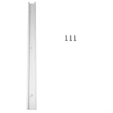 Tischsägen-Schiene aus Aluminiumlegierung, T-Schiene und Gehrungsstangenschieber mit Schlitz-Gehrungsschienen-Funktion für präzises Winkelschneiden und zuverlässigen Holzbearbeitungsbetrieb (400 mm