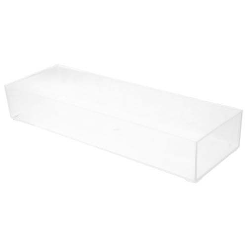 Warmhm Caja de Exhibición de Plástico Transparente Función de Almacenamiento Múltiple y Diseño Estable para Organizar Figuras y Juguetes para Modelos de Autos de Juguete