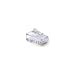 Platinum 202016J EZ-RJ45 Cat 6 Connector and Strain Relief Combo Kit, 50-Pieces