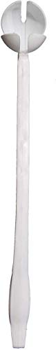 AnNafi Speed Arm Cricket Practice Launcher & Ball Pickup | Dog Thrower | Fetch & Fold Set | Cricket Equipment (With Tennis Ball, White)