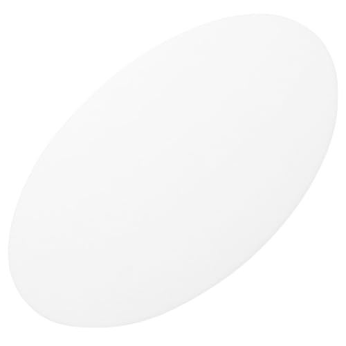 DIYEAH Difusor de Luz Acrílico Redondo 34,5 Cm Diámetro y 1 Mm Grosor para Pantalla de Lámpara de Techo, Cubierta Transparente para Iluminación Doméstica, Difusor de Pantalla Resistente