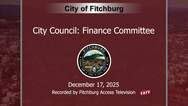 Finance Committee - 12.17.2025