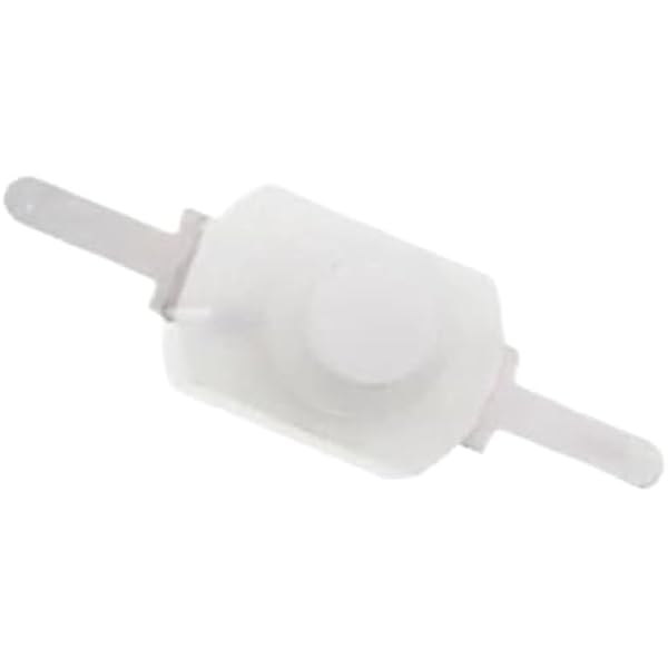 1PCS1208YD 1288BM mały przełącznik LED 2 piny 15B przycisk sterowania (1208YD biały pin)